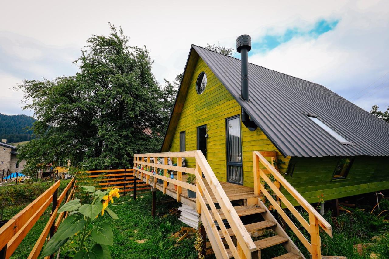 Wooden Cottage "Green House" In Bakuriani Esterno foto